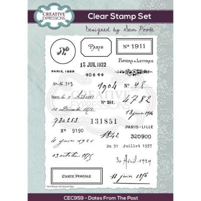 Creative Expressions Clear Stamps - From The Past